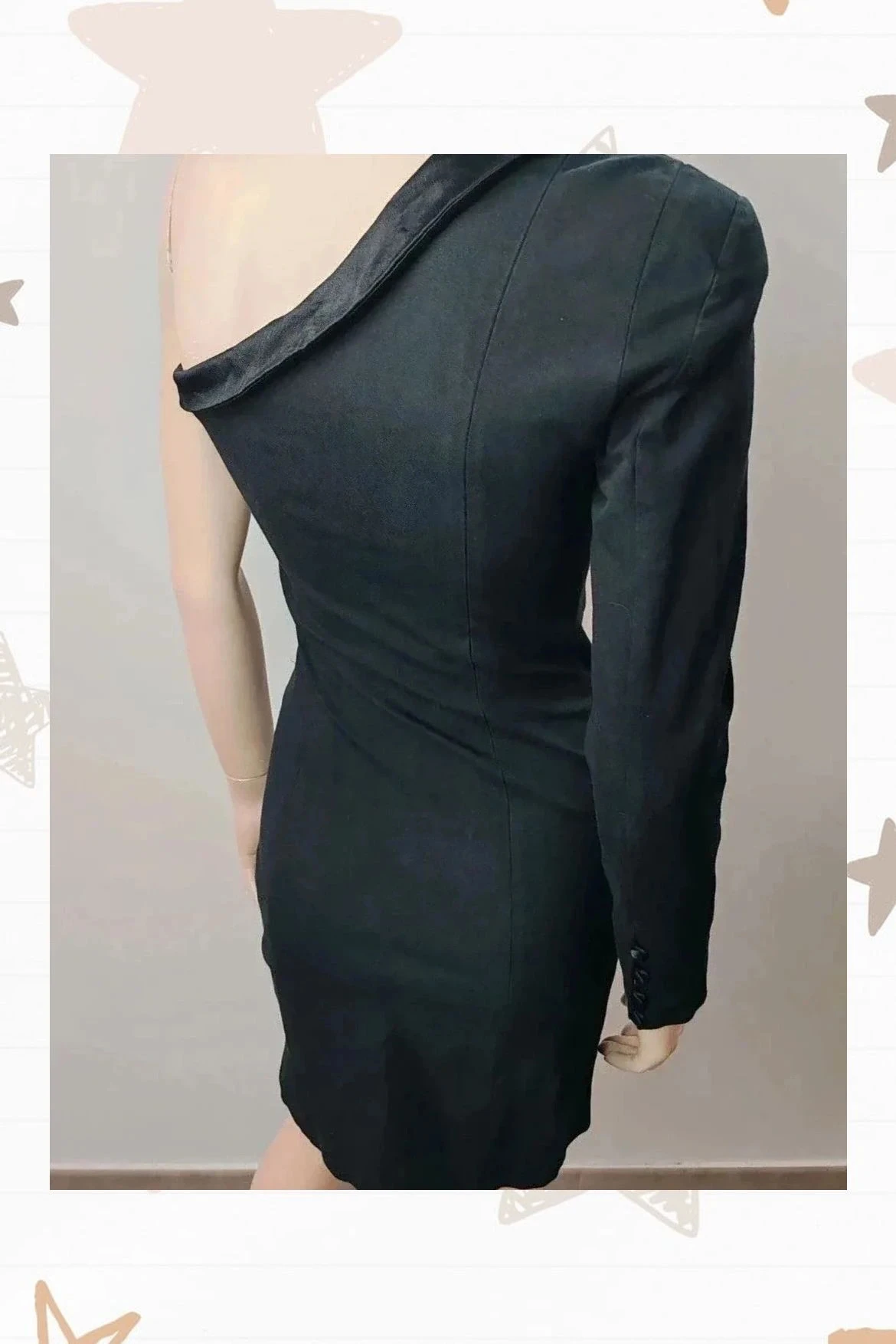 Vestido Blazer Assimétrico Zara TRF – photo 3